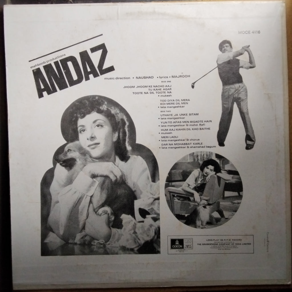 Naushad  - Andaz (Vinyl)