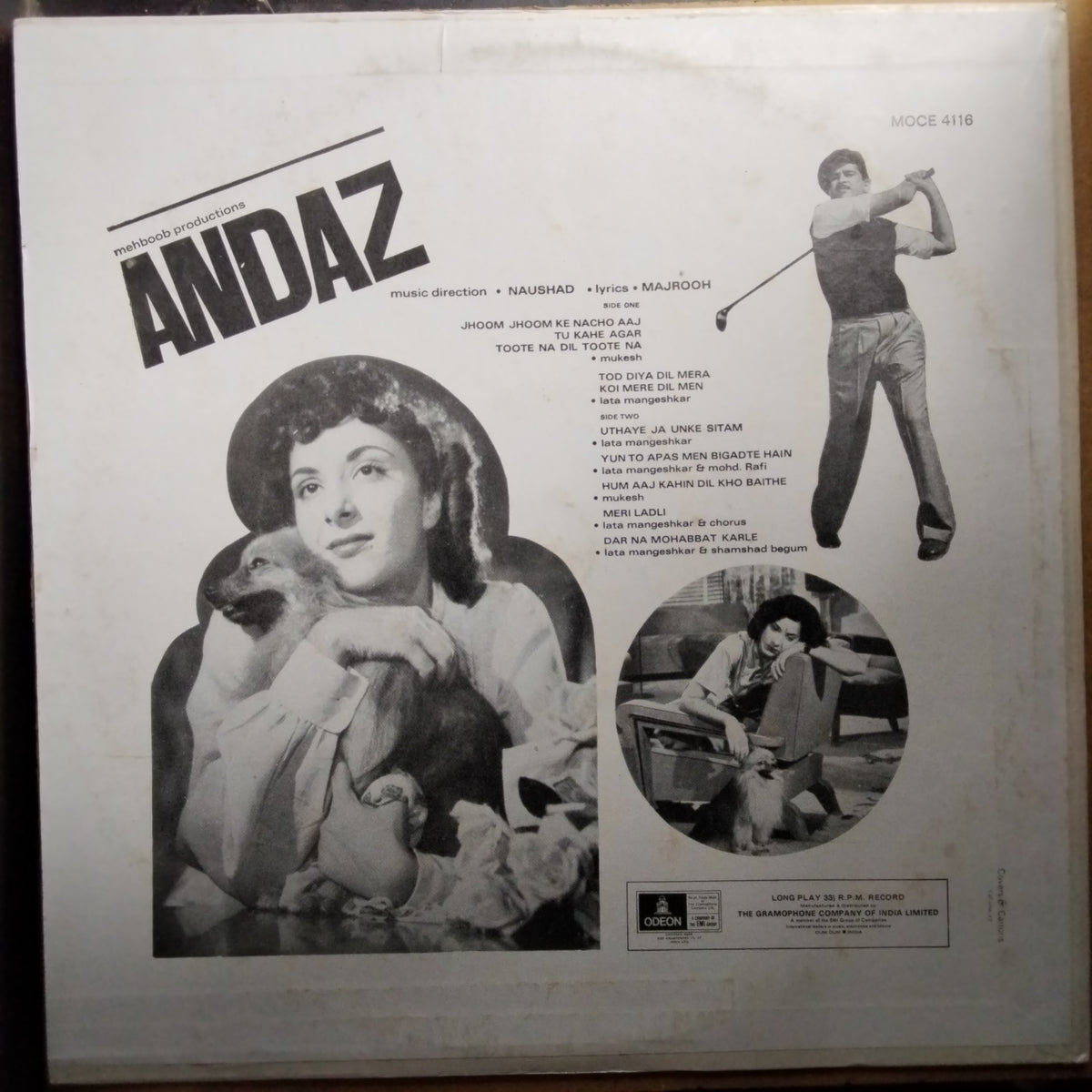 Naushad  - Andaz (Vinyl)
