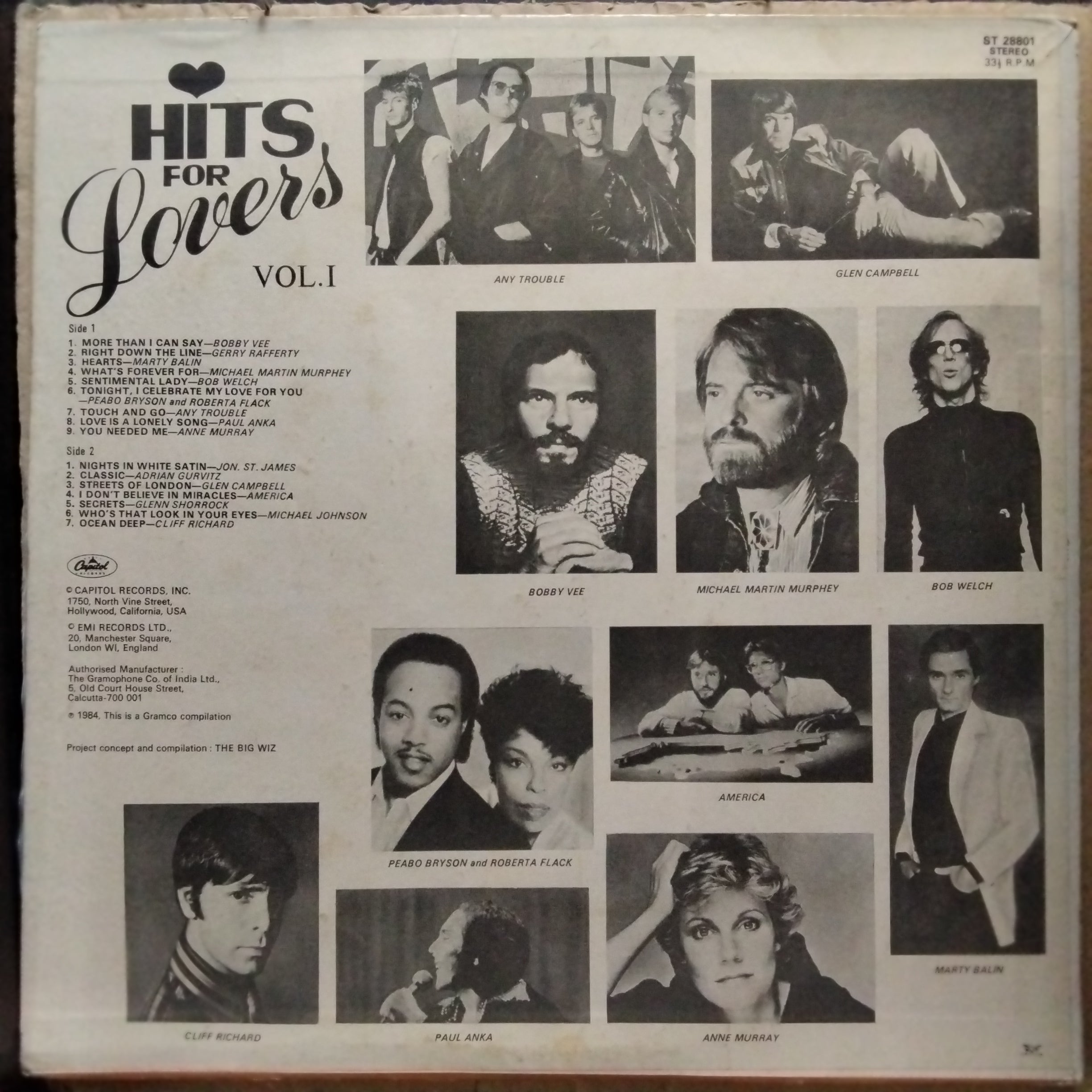Various  - Hits For Lovers  (Vinyl)