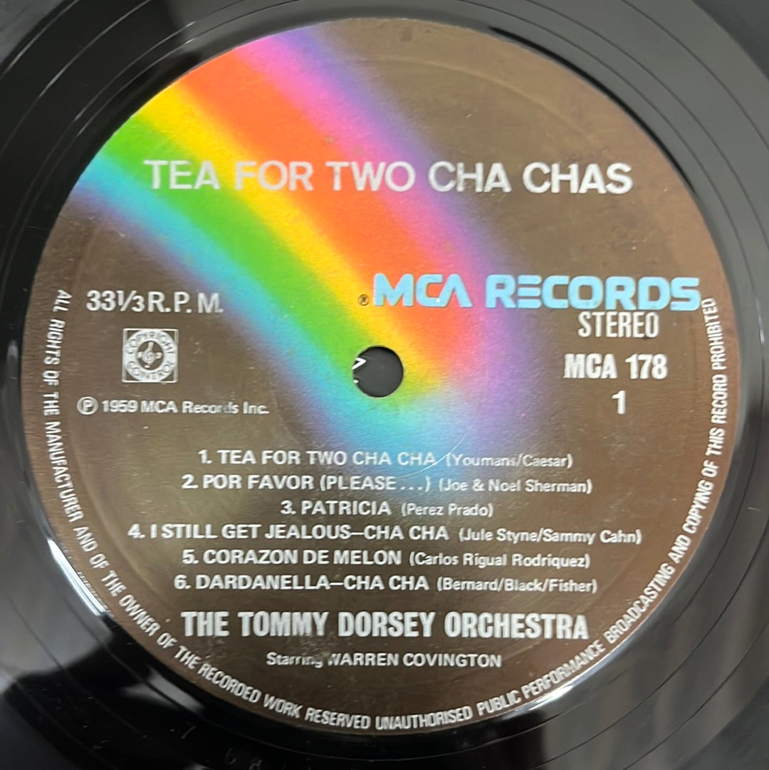 Tommy Dorsey And His Orchestra Starring Warren Covington - Tea For Two Cha Chas (Vinyl)