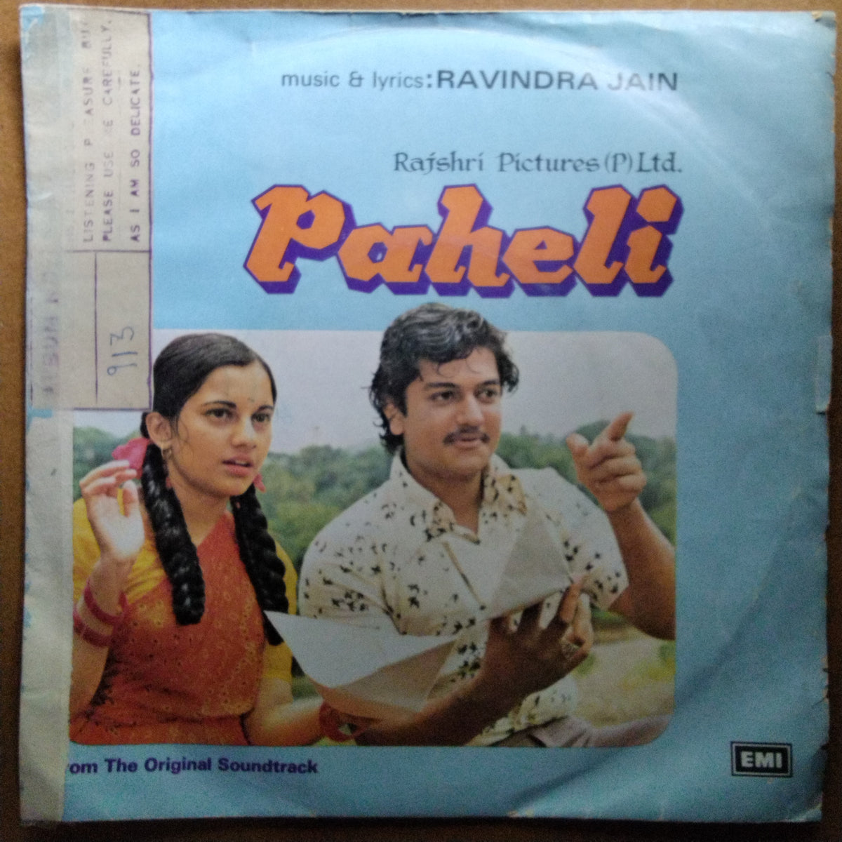 Ravindra Jain  - Paheli (45-RPM)