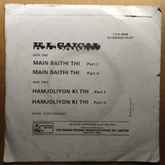 Saigal*  - Main Baithi Thi (45-RPM)