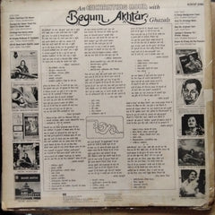 Begum Akhtar  - An Enchanting Hour With Begum Akhtar - Ghazals (Vinyl)