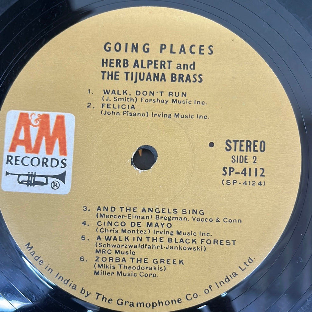 Herb Alpert & The Tijuana Brass - !!Going Places!! (Vinyl)