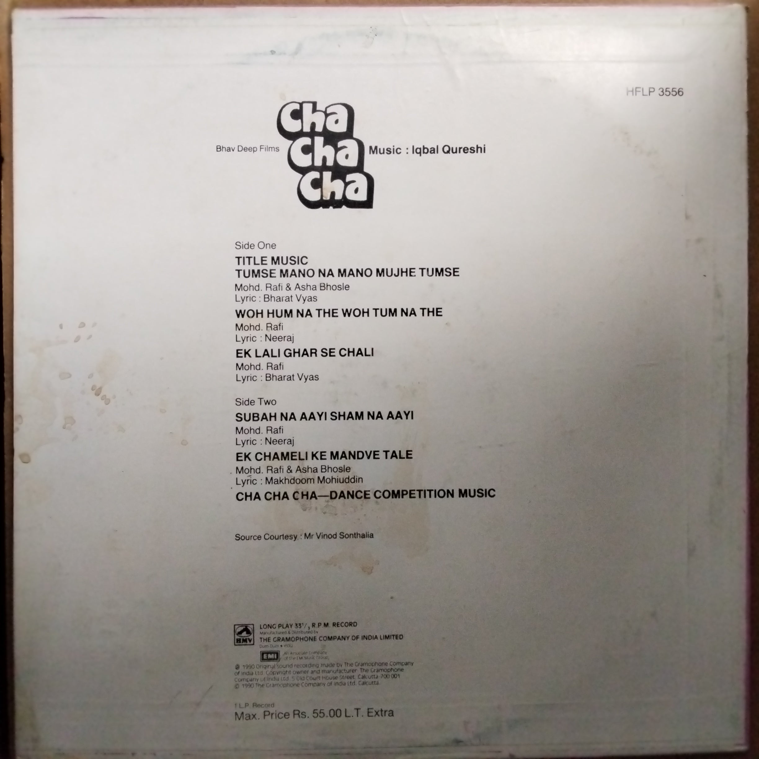 Iqbal Qureshi  - Cha Cha Cha (Vinyl)