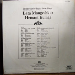 Lata Mangeshkar, Hemant Kumar - Memorable Duets From Films (Vinyl)