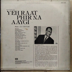 O. P. Nayyar  - Yeh Raat Phir Na Aaygi (Vinyl)