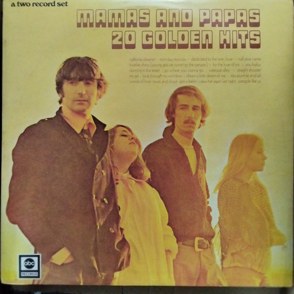 The Mamas & The Papas - 20 Golden Hits (Vinyl)