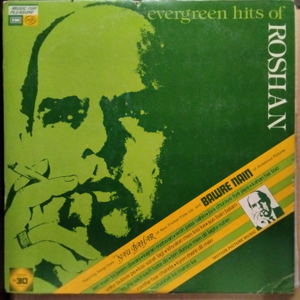 Roshan - Roshan Evergreen Hits - Nau Bahar & Bawre Nain (Vinyl)