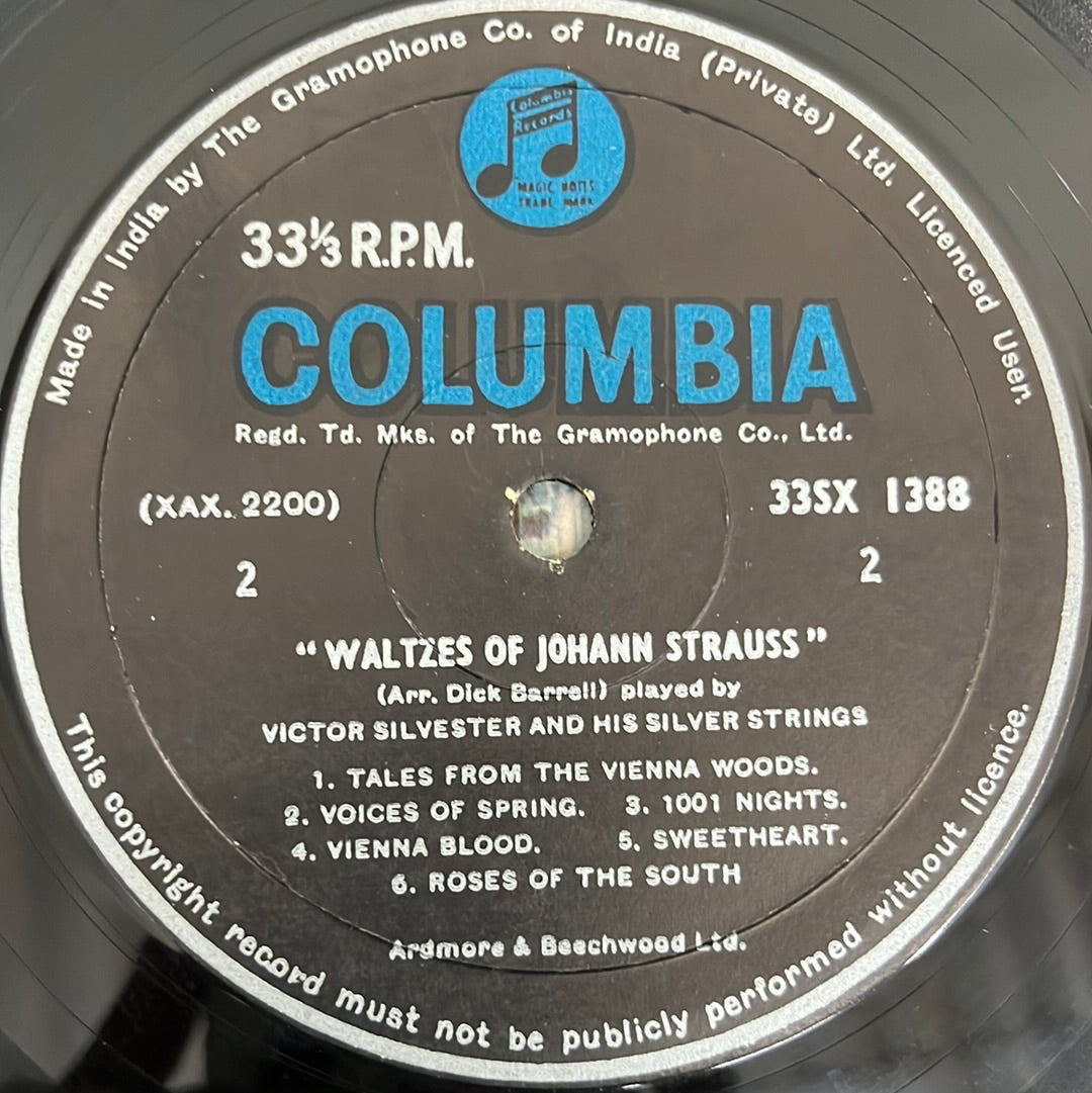 Victor Silvester - Waltzes Of Johann Strauss (Vinyl)