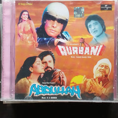 Kalyanji Anandji, Biddu + R D Burman  - Qurbani + Abdullah (CD)