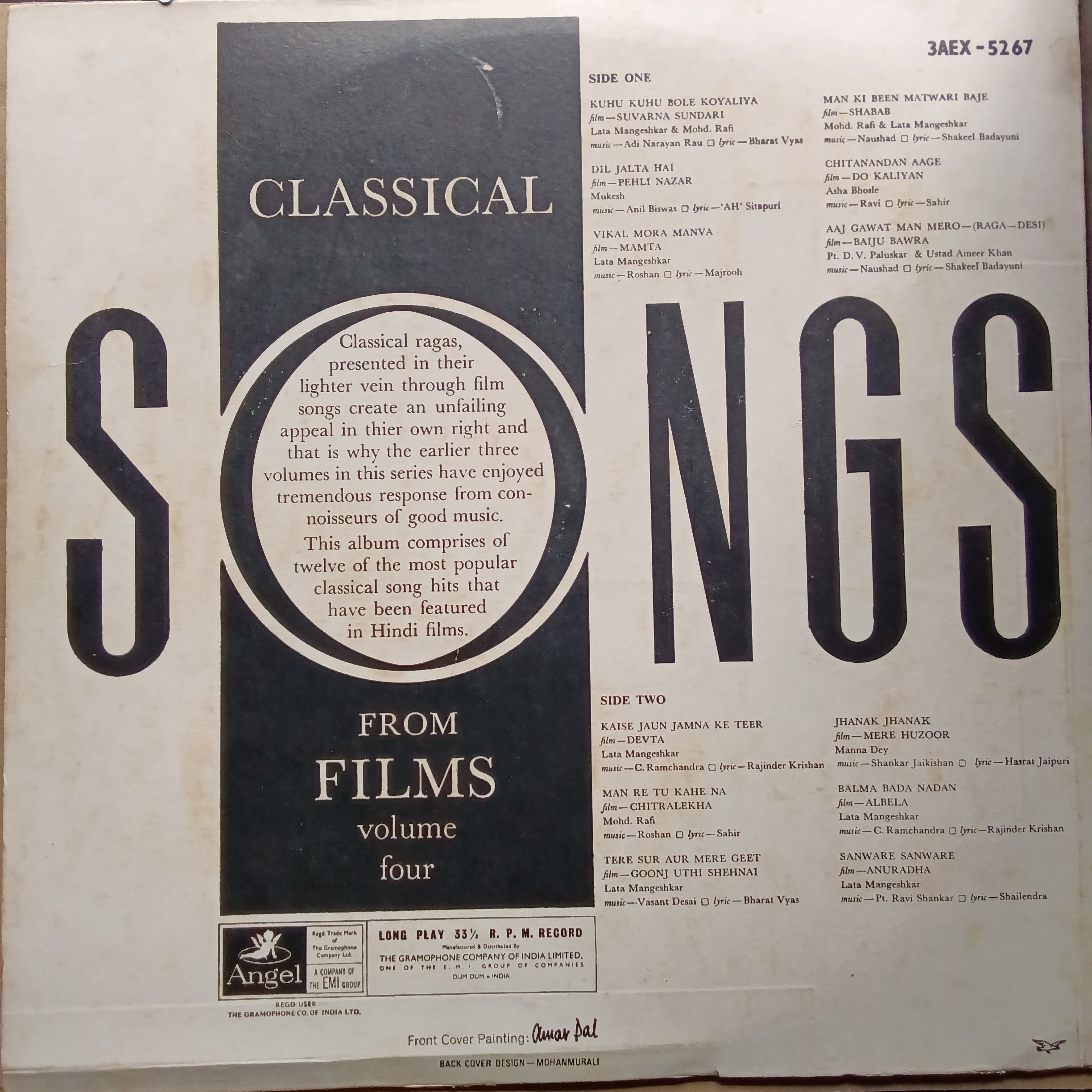 Various - Classical Songs From Films Vol. 4 (Vinyl)