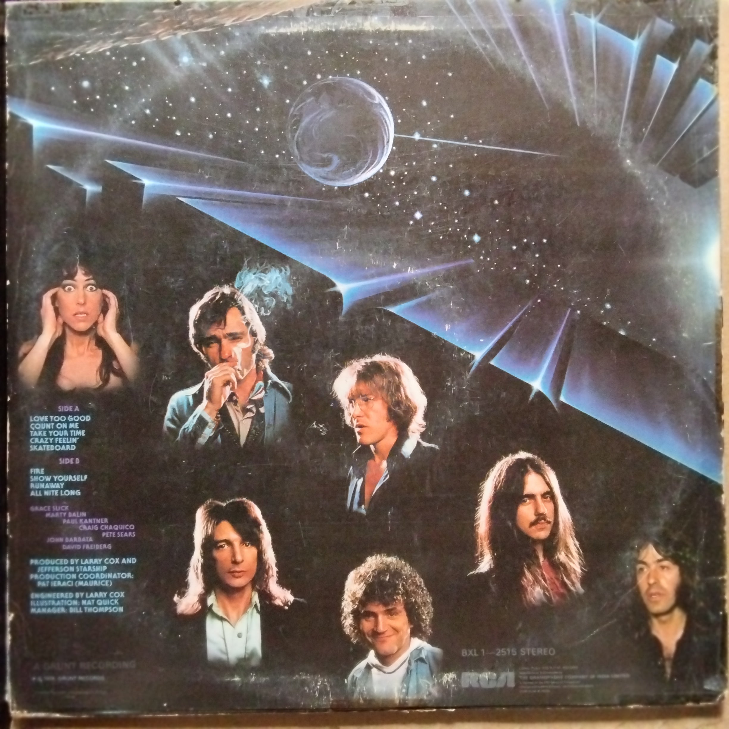 Jefferson Starship  - Earth (Vinyl)