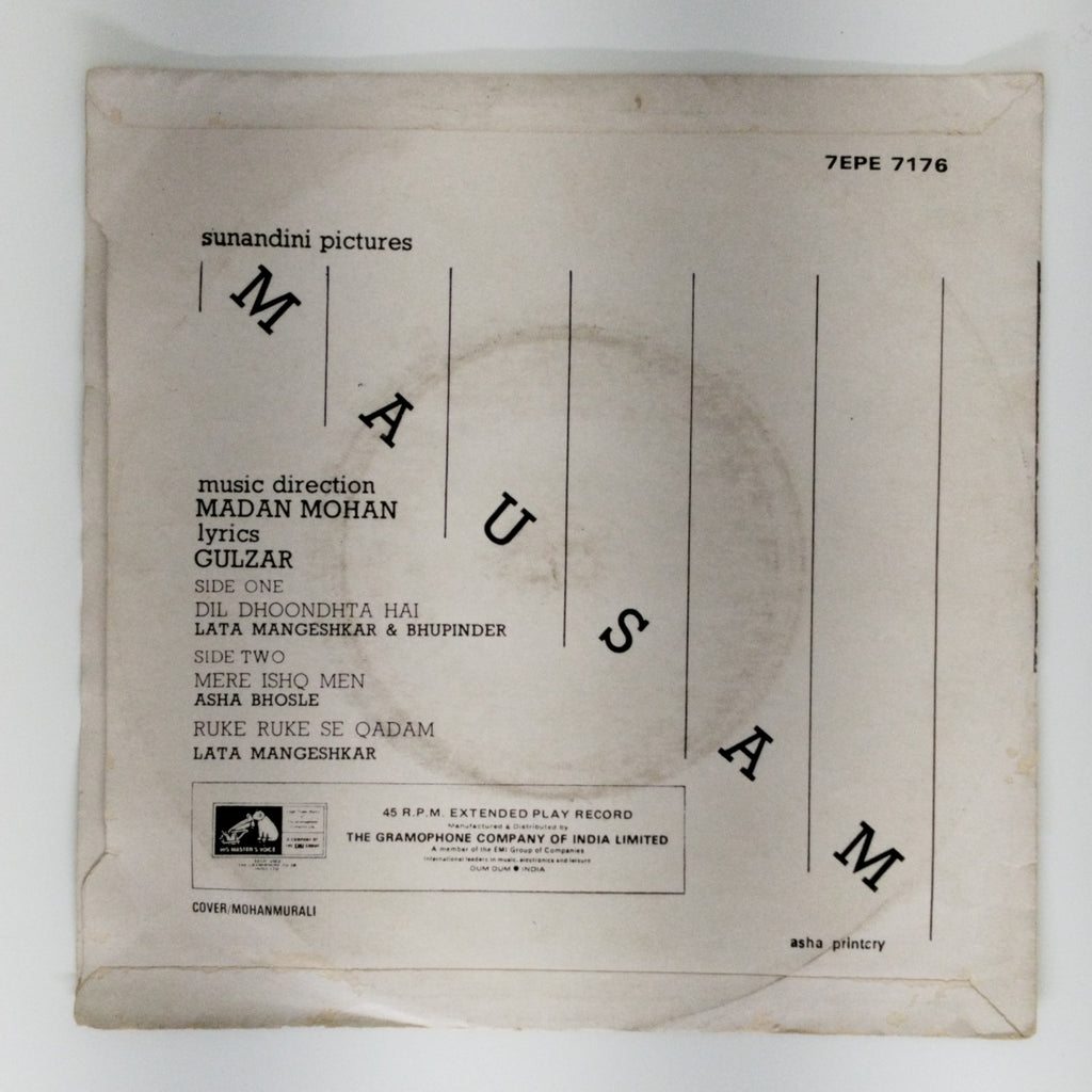Madan Mohan - Mausam (45-RPM)