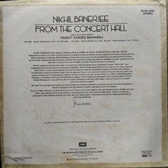 Nikhil Banerjee - From The Concert Hall (Vinyl)