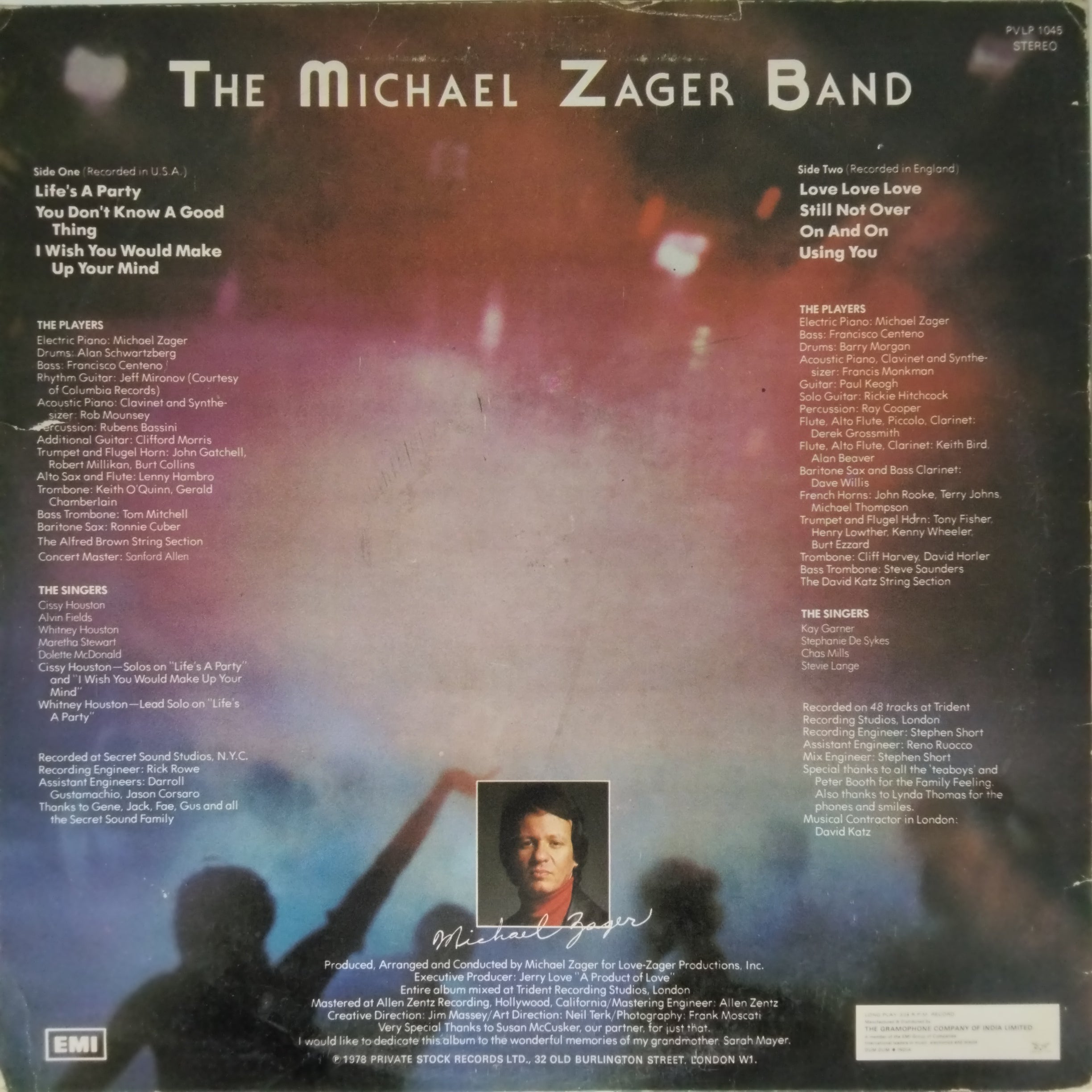 The Michael Zager Band  - Life'S A Party (Vinyl)
