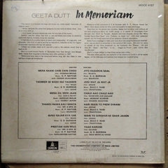 Geeta Dutt - In Memoriam (Vinyl)