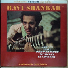 Ravi Shankar  - India'S Most Distinguished Musician In Concert (Vinyl)