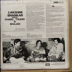 Lakshmi Shankar  - Sings Khayal, Thumri & Bhajan (Vinyl)