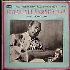 Ustad Ali Akbar Khan*  - Raga: Ahir Bhairav / Raga: Durgeshwari (Vinyl)