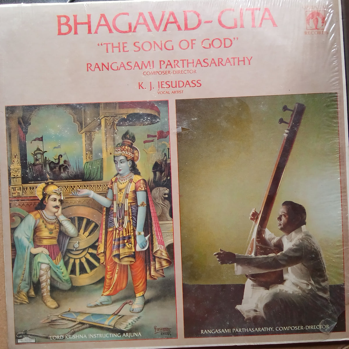 K. J. Jesudass, Rangasami Parthasarthy - Bhagavad Gita - The Songs Of God (Vinyl)