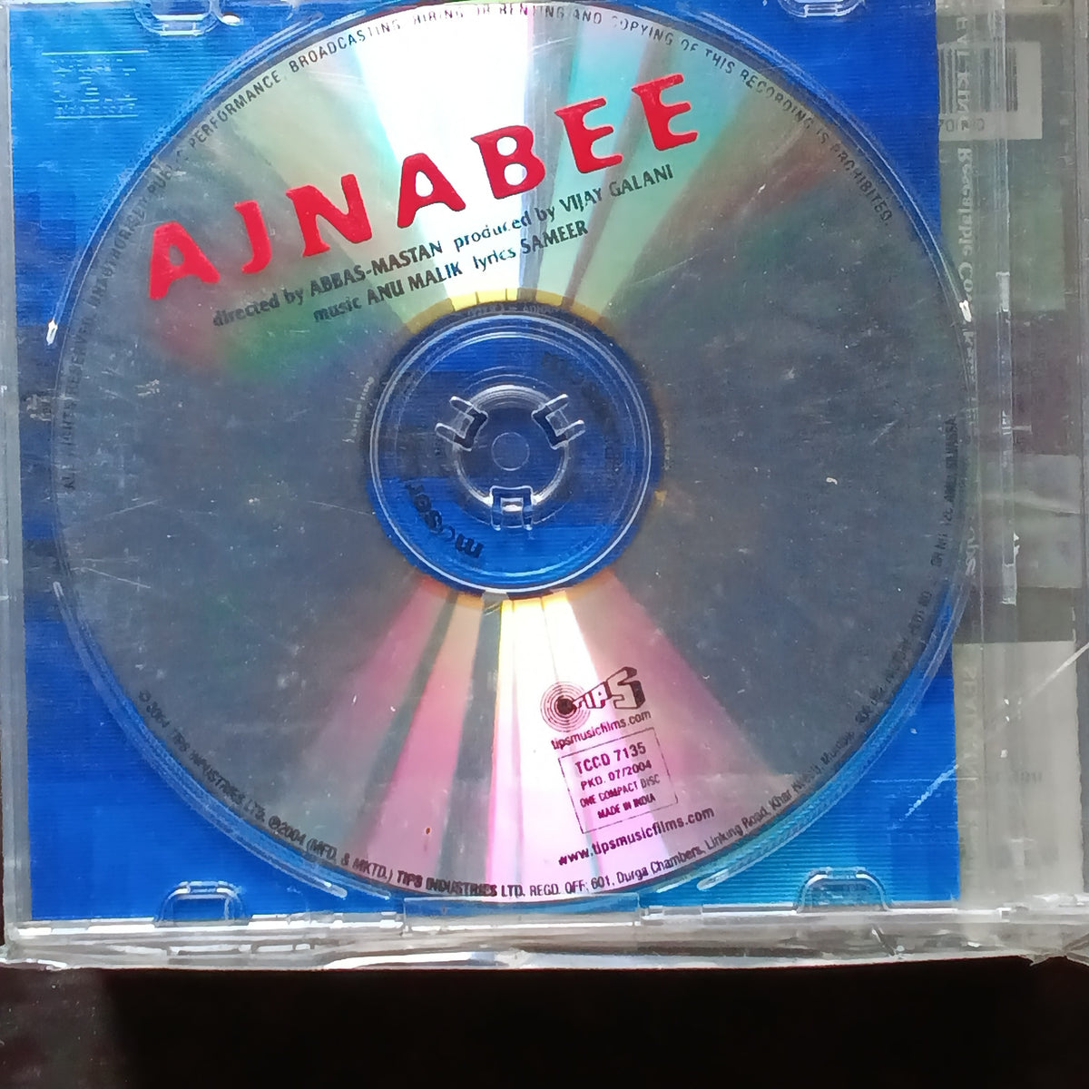 Anu Malik  - Ajnabee (CD)