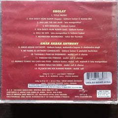 R D Burman + Laxmikant Pyarelal  - Sholay + Amar Akbar Anthony  (CD)
