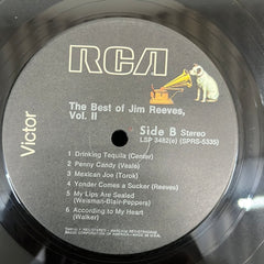 Jim Reeves - The Best Of Jim Reeves Vol. II (Vinyl)