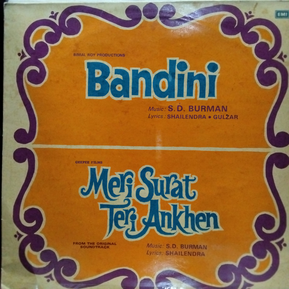 S. D. Burman - Bandini / Meri Surat Teri Ankhen (Vinyl)