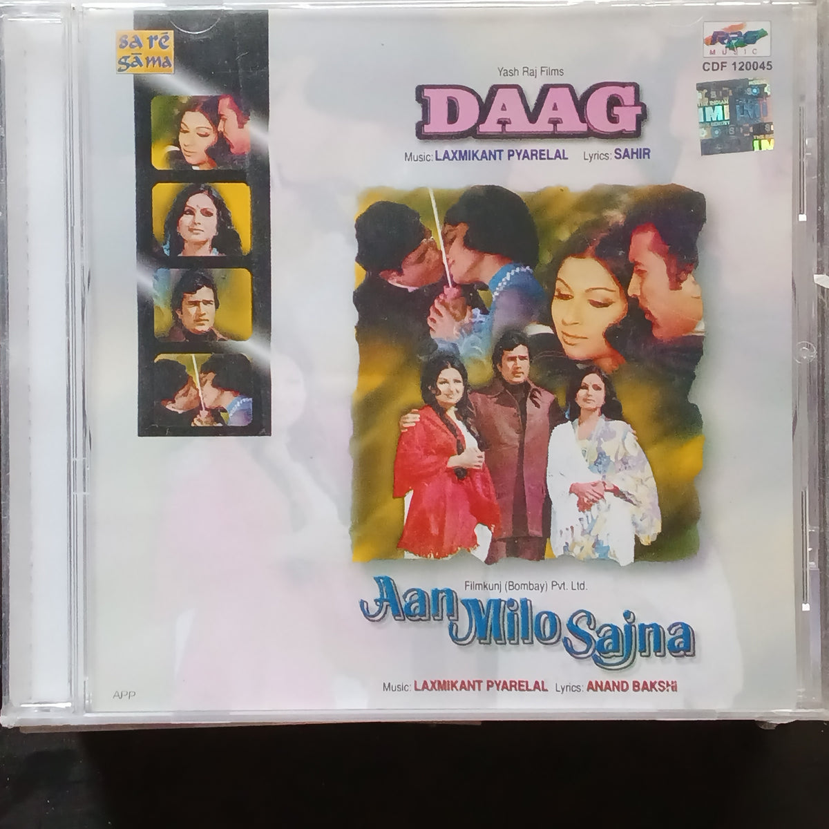 Laxmikant Pyarelal  - Daag + Aan Milo Sajna (CD)