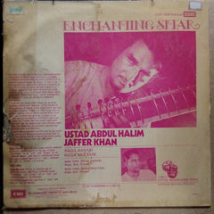 Ustad Abdul Halim Jaffer Khan - Enchanting Sitar (Vinyl)