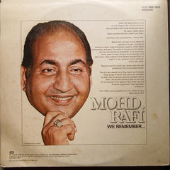 Mohd. Rafi - We Remember... (Vinyl) [2]