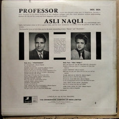 Shanker-Jaikishen - Professor ★ Asli Naqli (Vinyl)