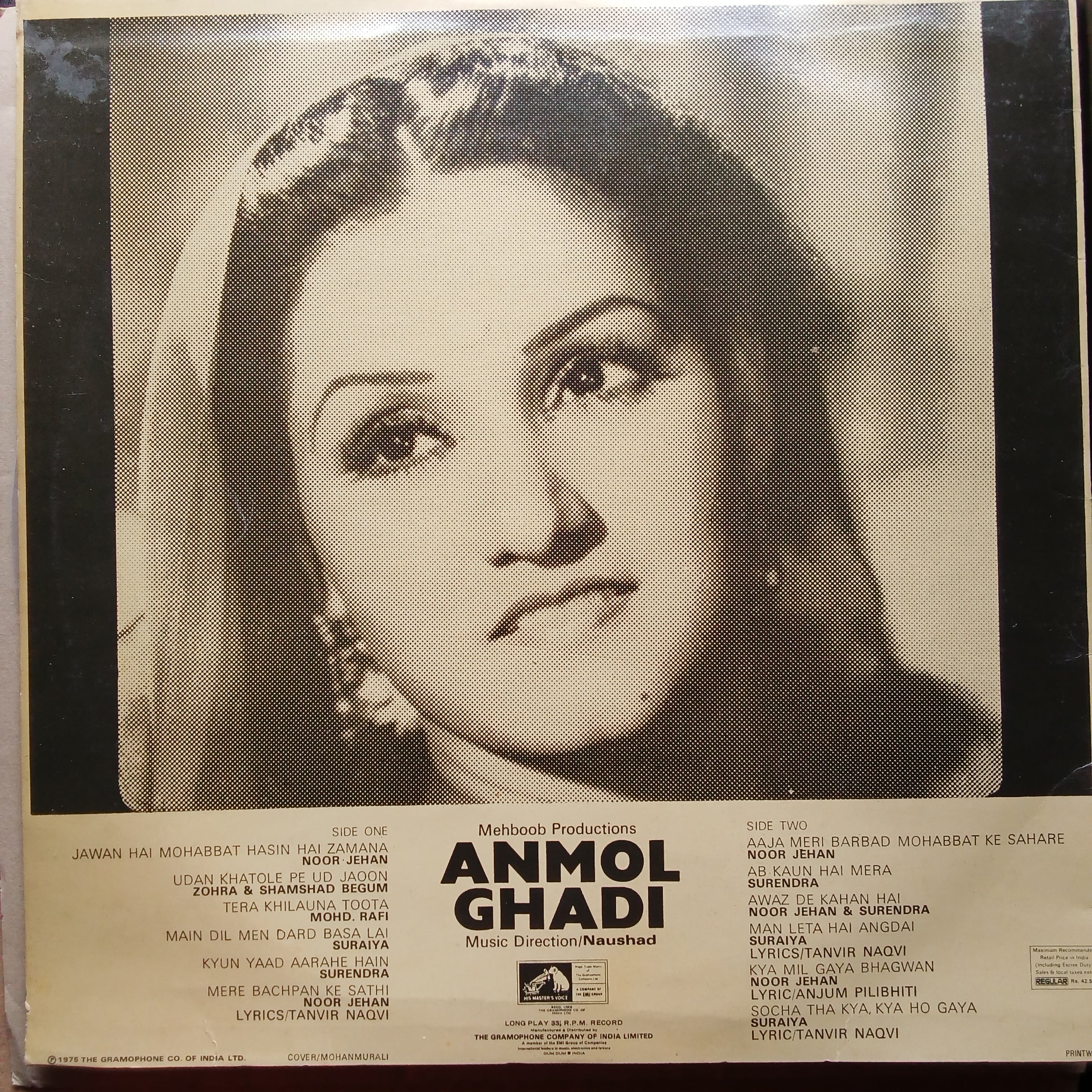 Naushad - Anmol Ghadi (Vinyl)