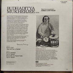 Budhaditya Mukherjee  - Sitar (Vinyl)