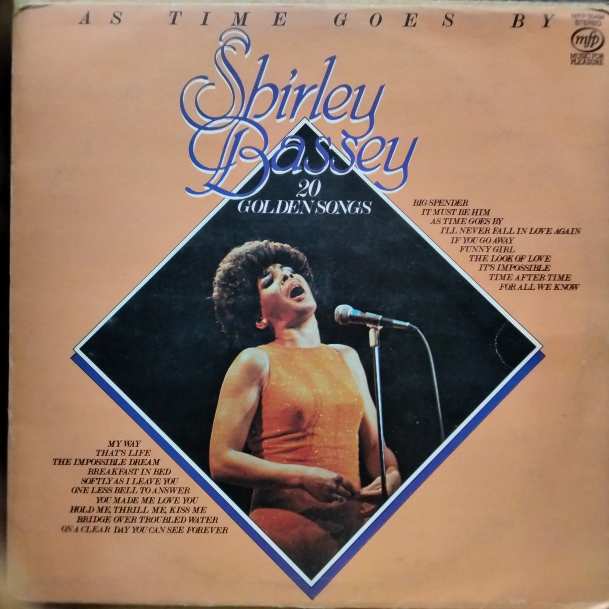 Shirley Bassey -  As Time Goes By (Vinyl)