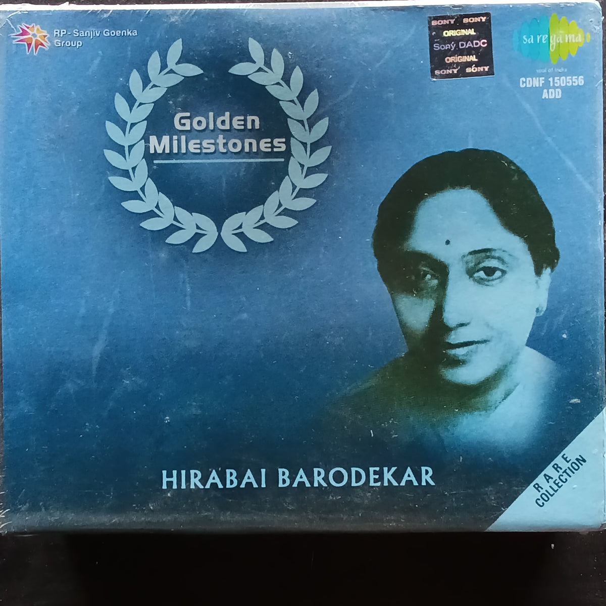 Hirabai Barodekar  - Golden Milestones  (CD)