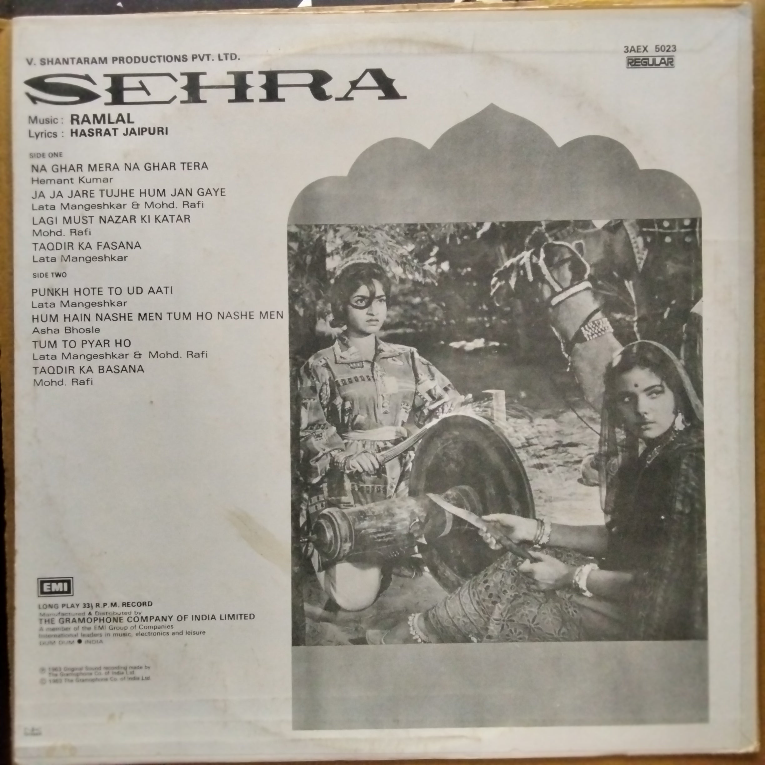 Ramlal, Hasrat Jaipuri  - Sehra (Vinyl)