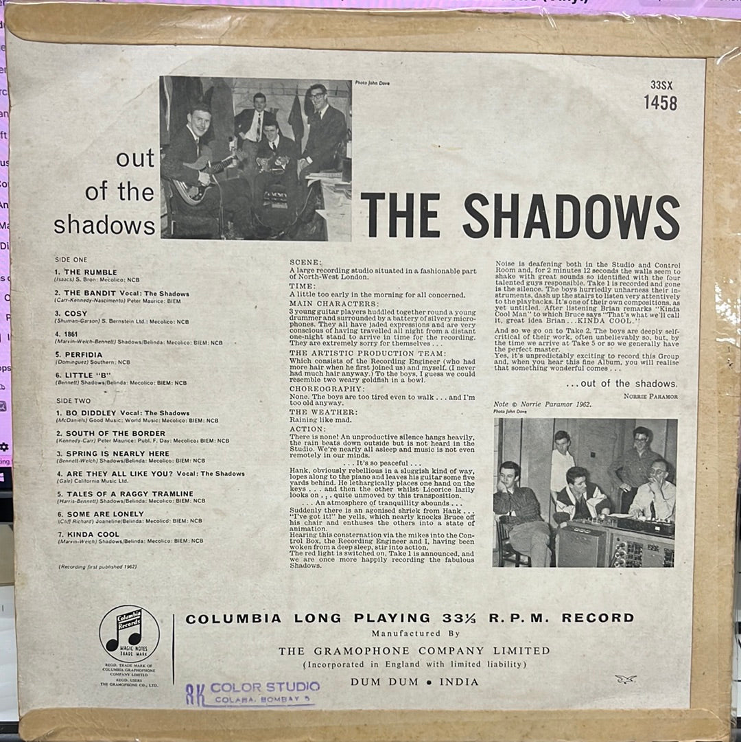 Shadows, The - Out Of The Shadows (Vinyl)