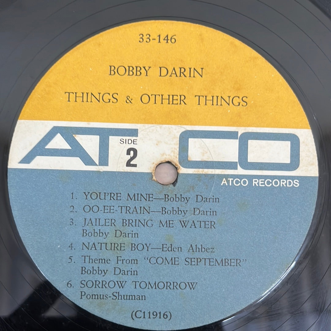 Bobby Darin - Things & Other Things (Vinyl)