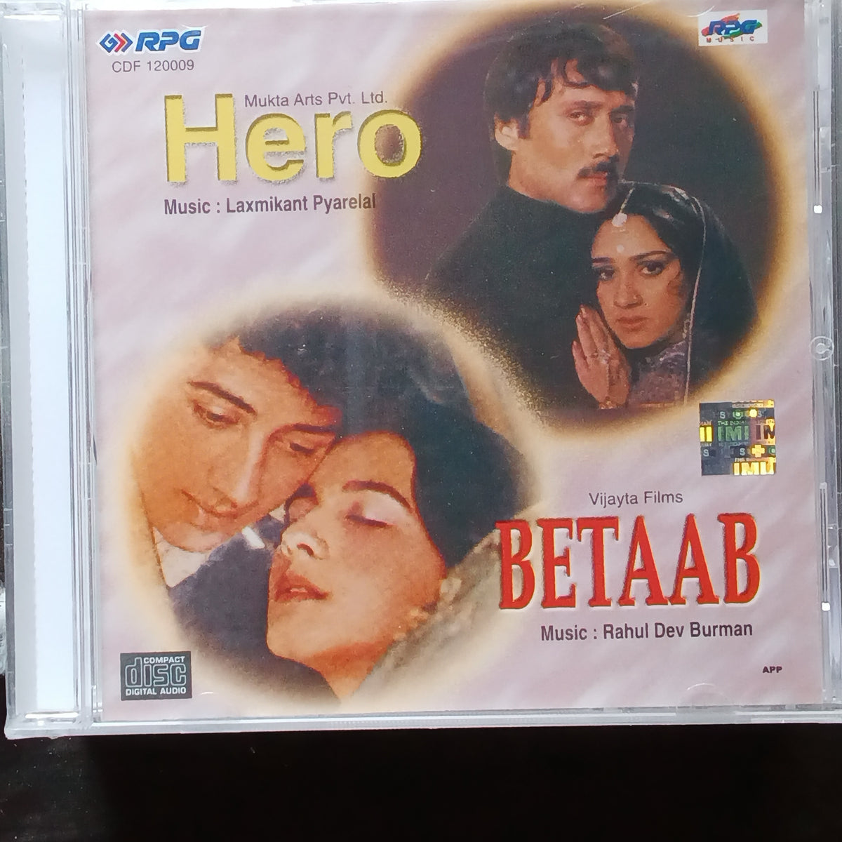 Laxmikant Pyarelal + R D Burman  - Hero + Betaab (CD)