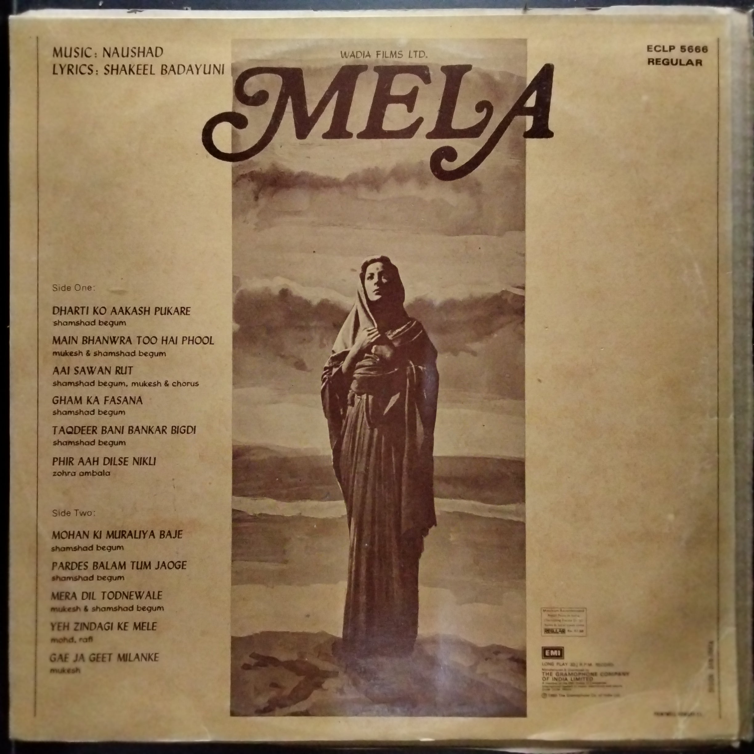 Naushad, Shakeel Badayuni  - Mela (Vinyl)