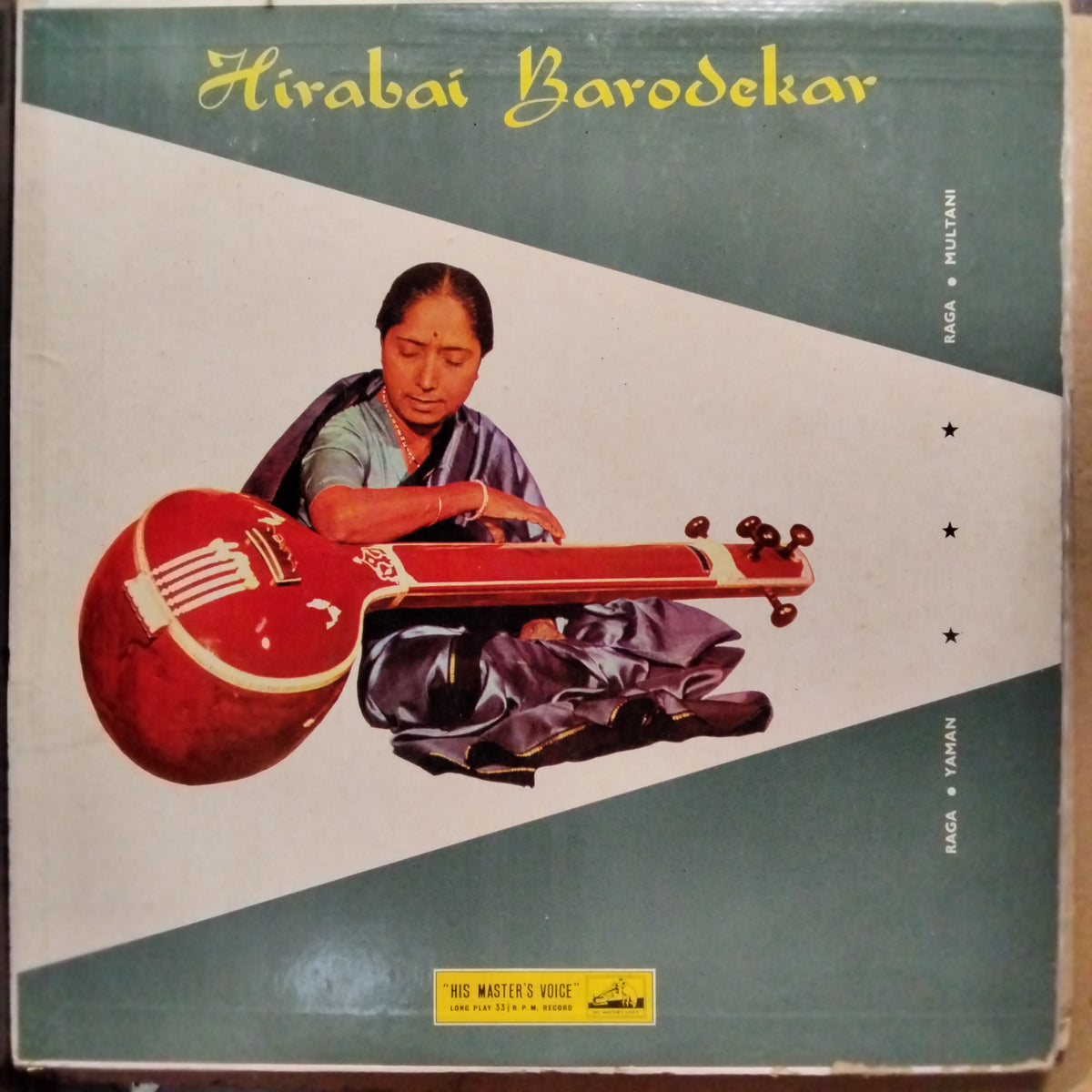 Hirabai Barodekar  - Hirabai Barodekar (Vinyl)