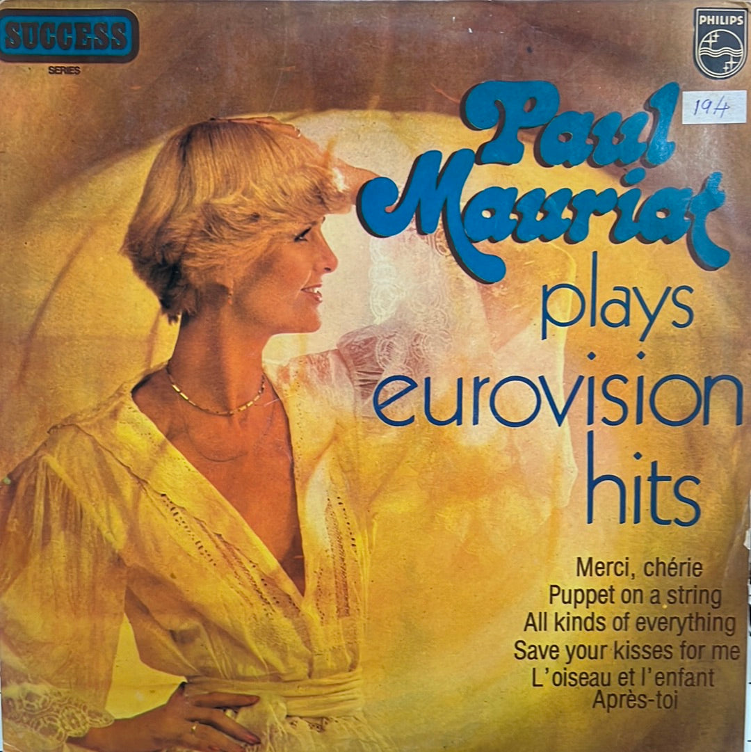 Paul Mauriat - Paul Mauriat Plays Eurovision Hits (Vinyl)