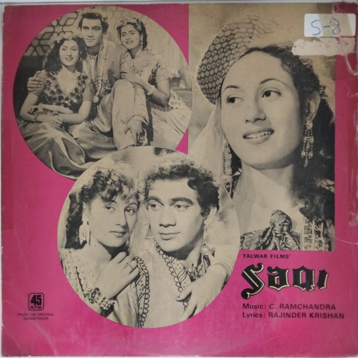 C. Ramchandra, Rajinder Krishan  - Saqi (Vinyl)
