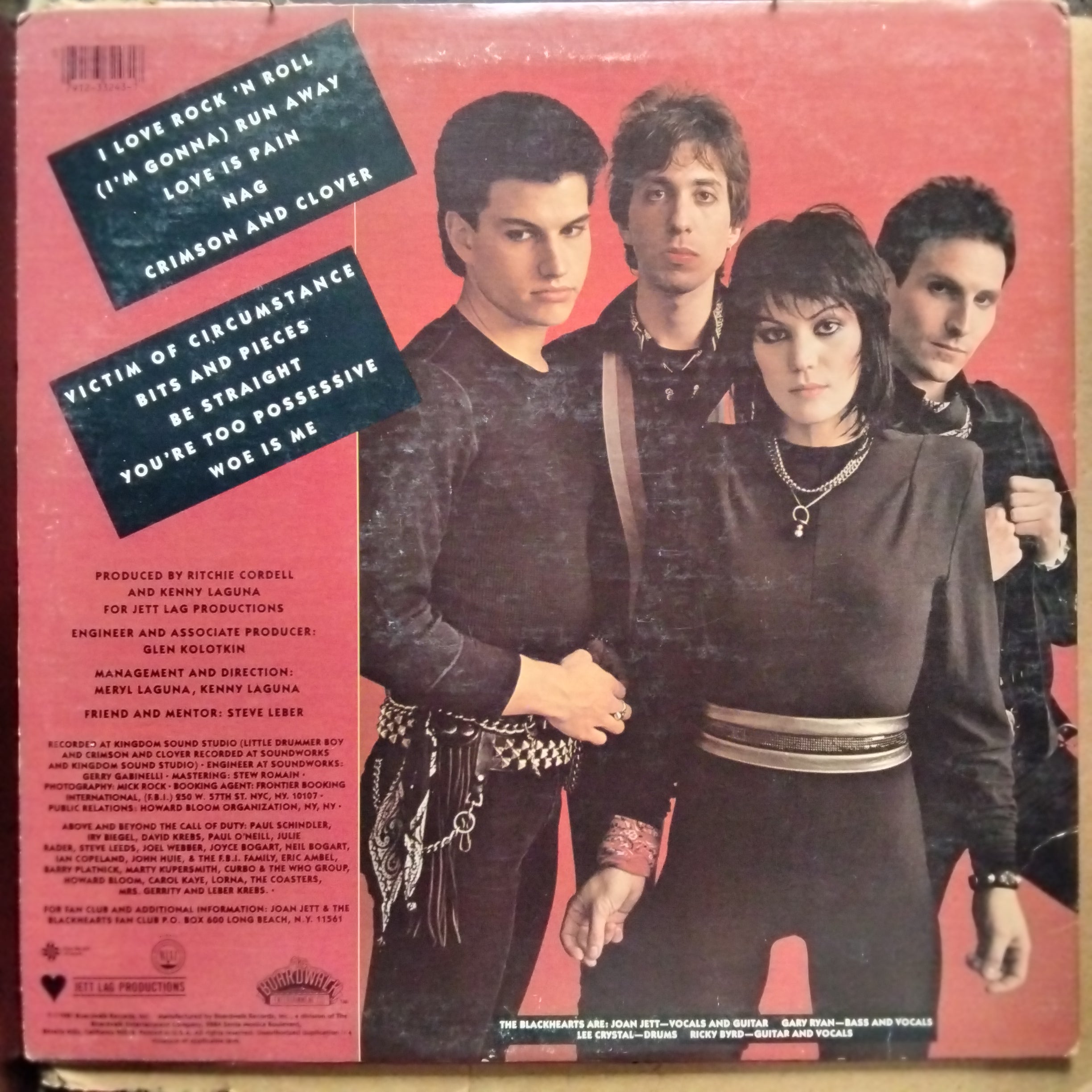 Joan Jett & The Blackhearts  - I Love Rock 'N Roll (Vinyl)