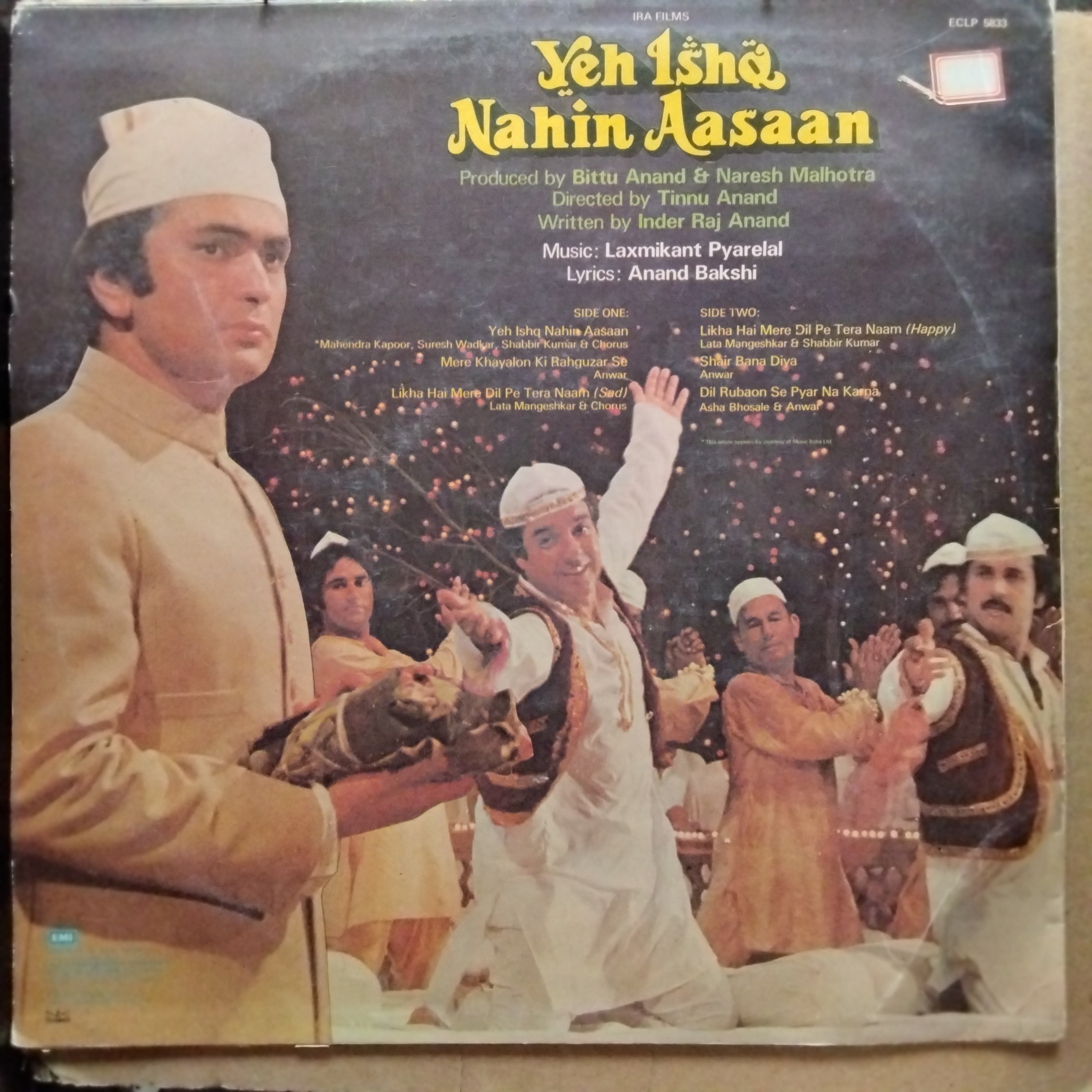 Laxmikant Pyarelal*, Anand Bakshi  - Yeh Ishq Nahin Aasaan (Vinyl)