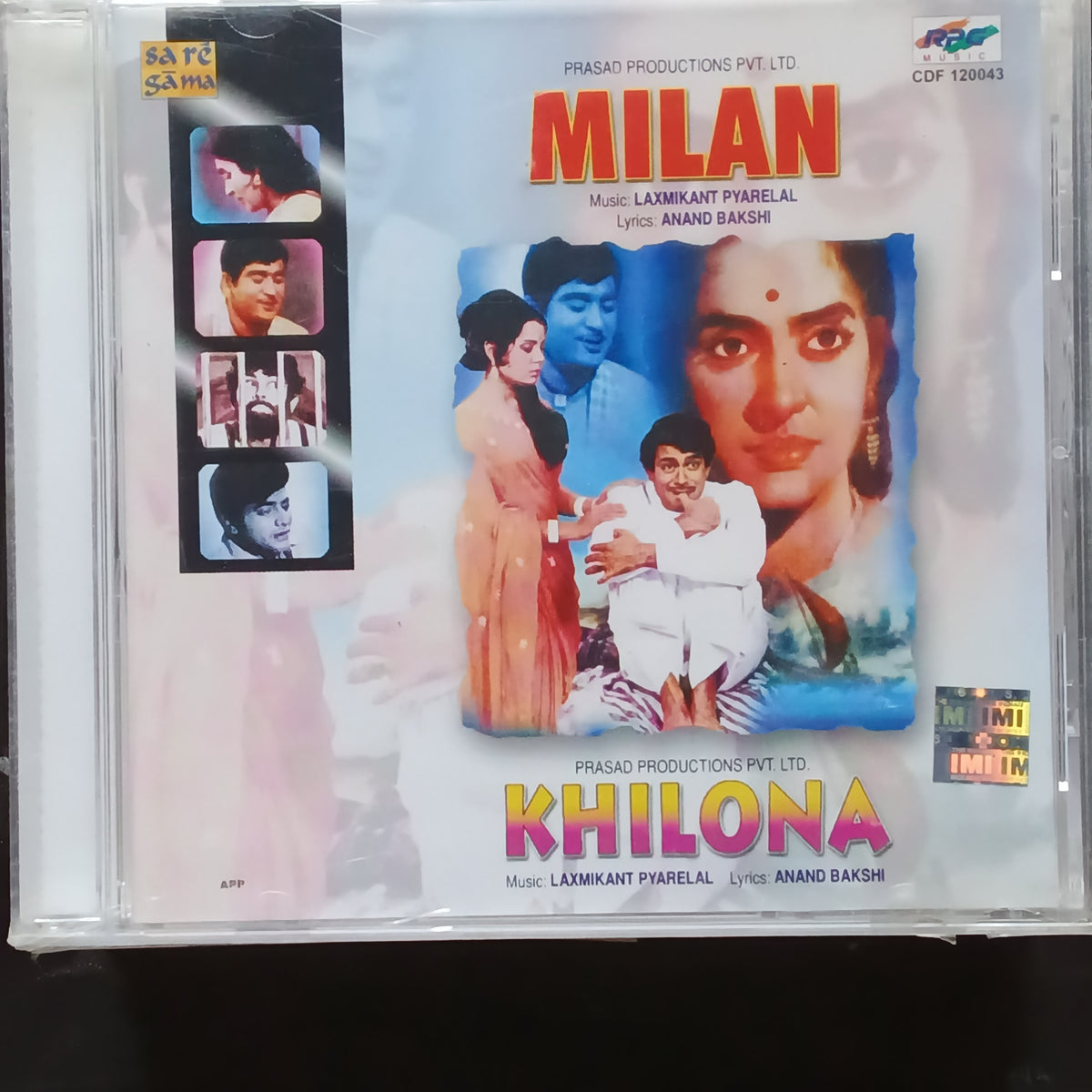 Laxmikant Pyarelal  - Milan + Khilona (CD)