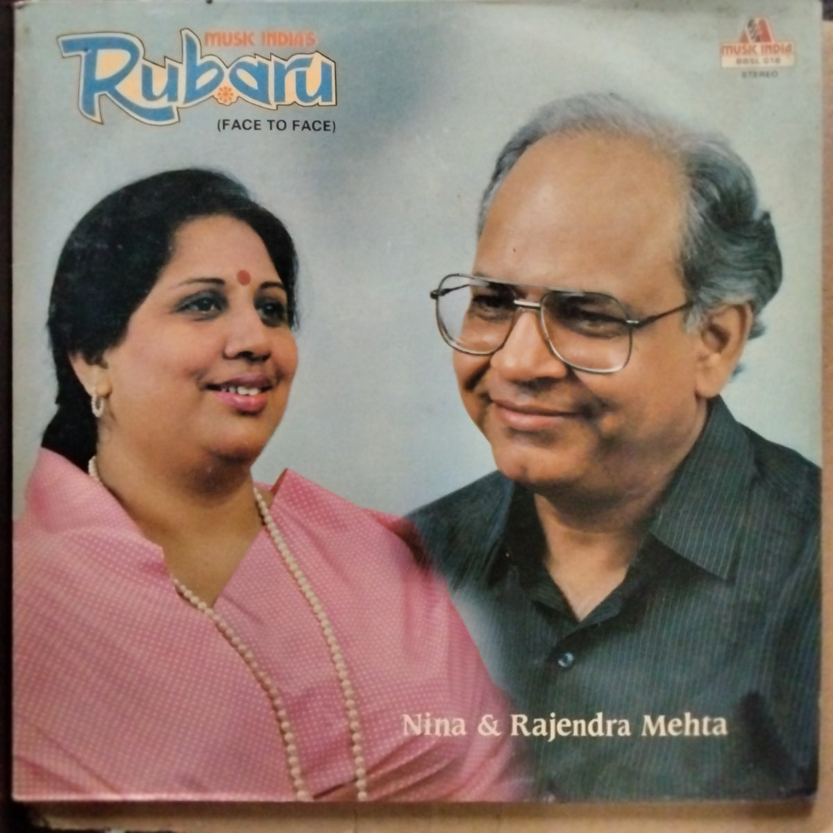 Nina & Rajendra Mehta  - Rubaru (Face To Face) (Vinyl)