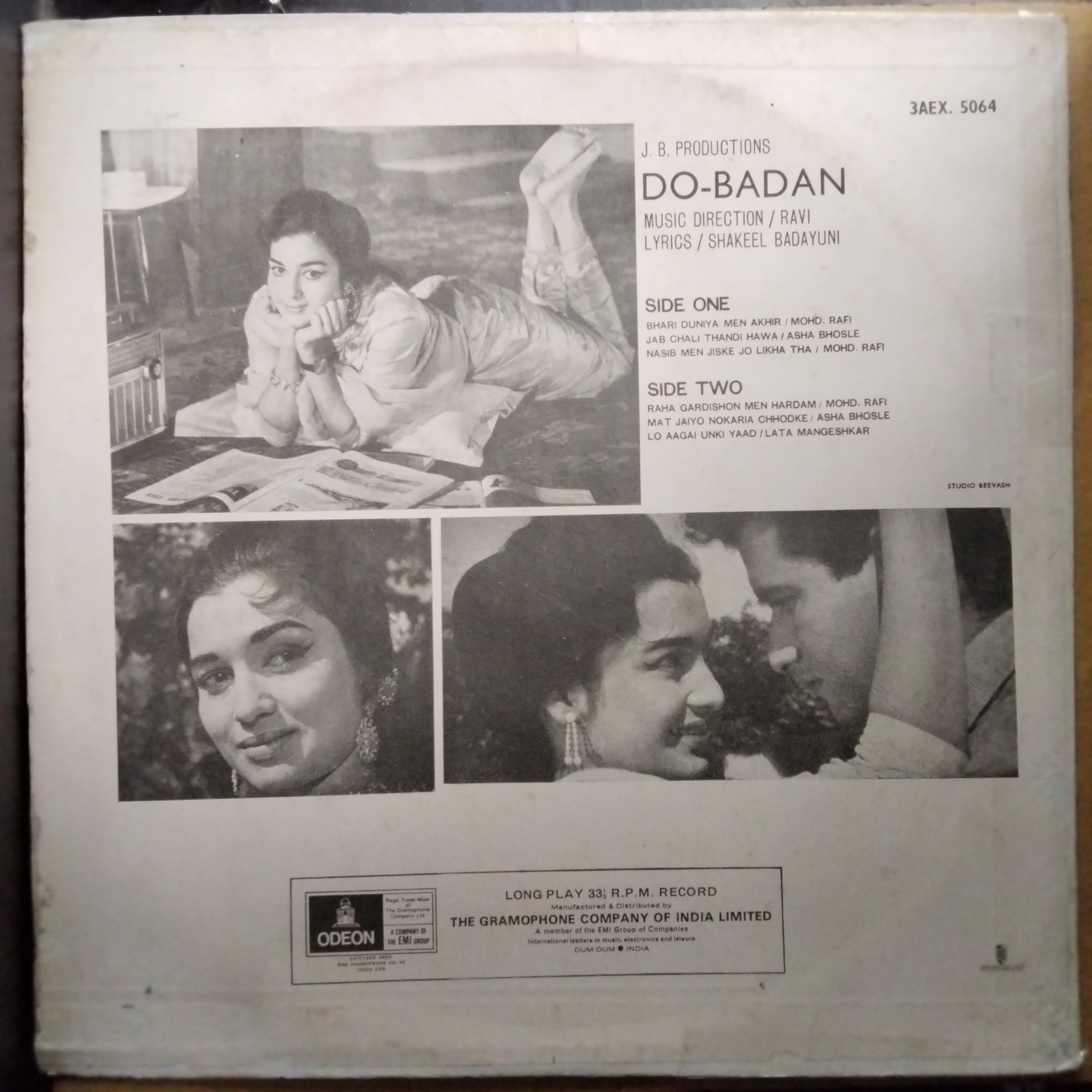 Ravi, Shakeel Badayuni  - Do-Badan (Vinyl)